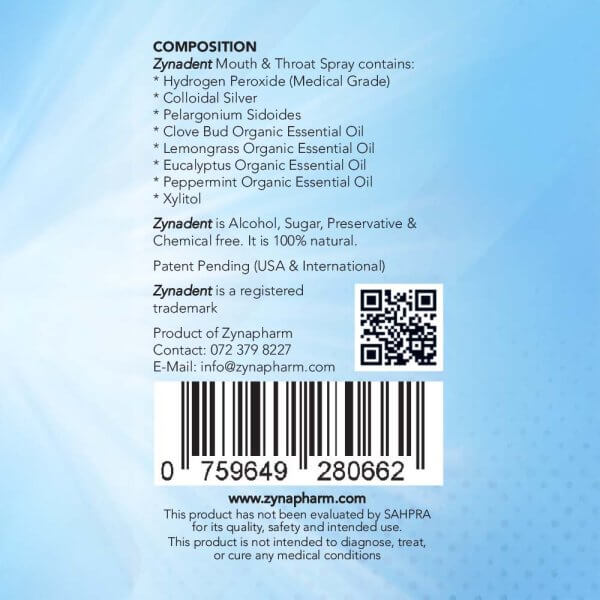 Natural Mouth & Throat Spray 100ml